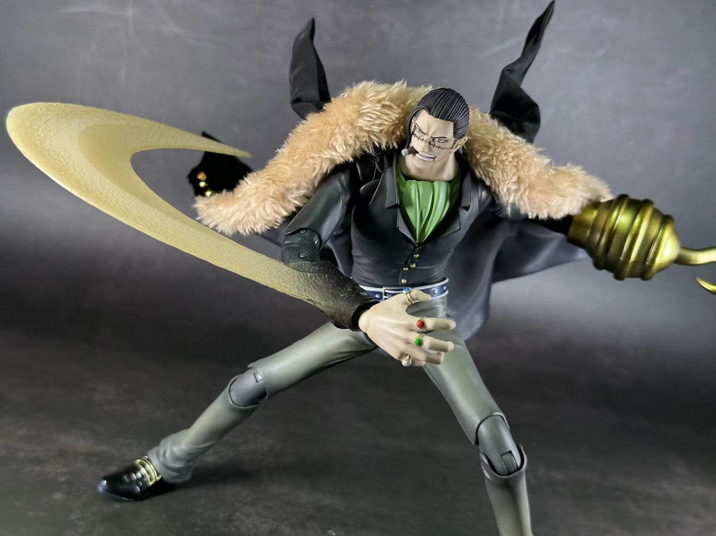 Custom 1/12 Clothing Accessories for VAH Crocodile Coat for 1/10 Figures