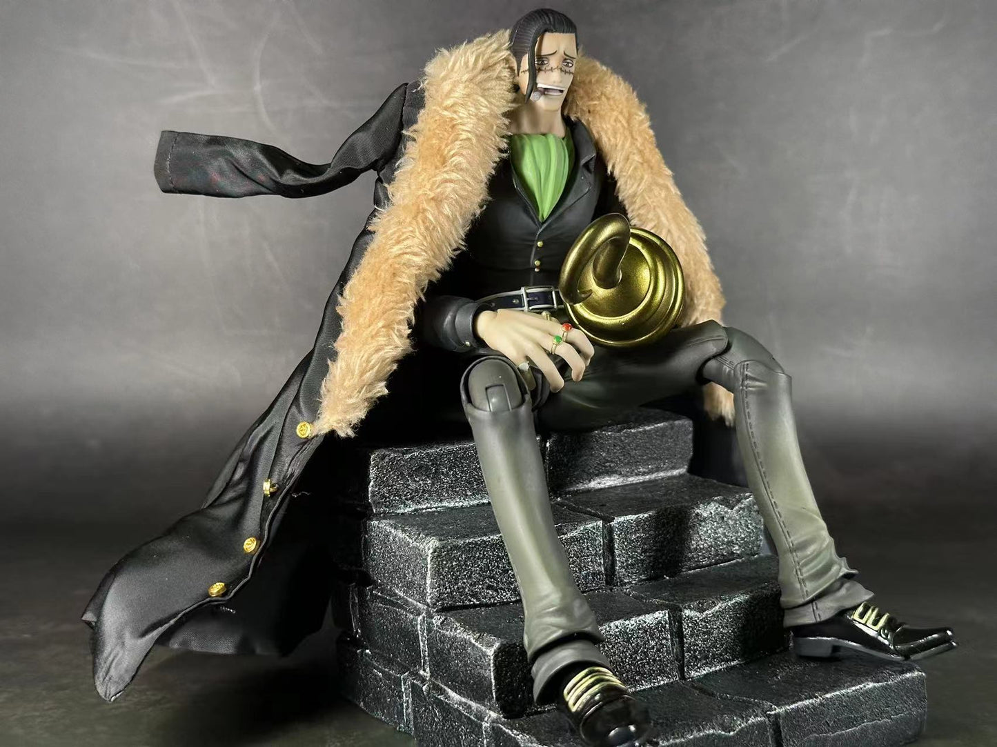 Custom 1/12 Clothing Accessories for VAH Crocodile Coat for 1/10 Figures