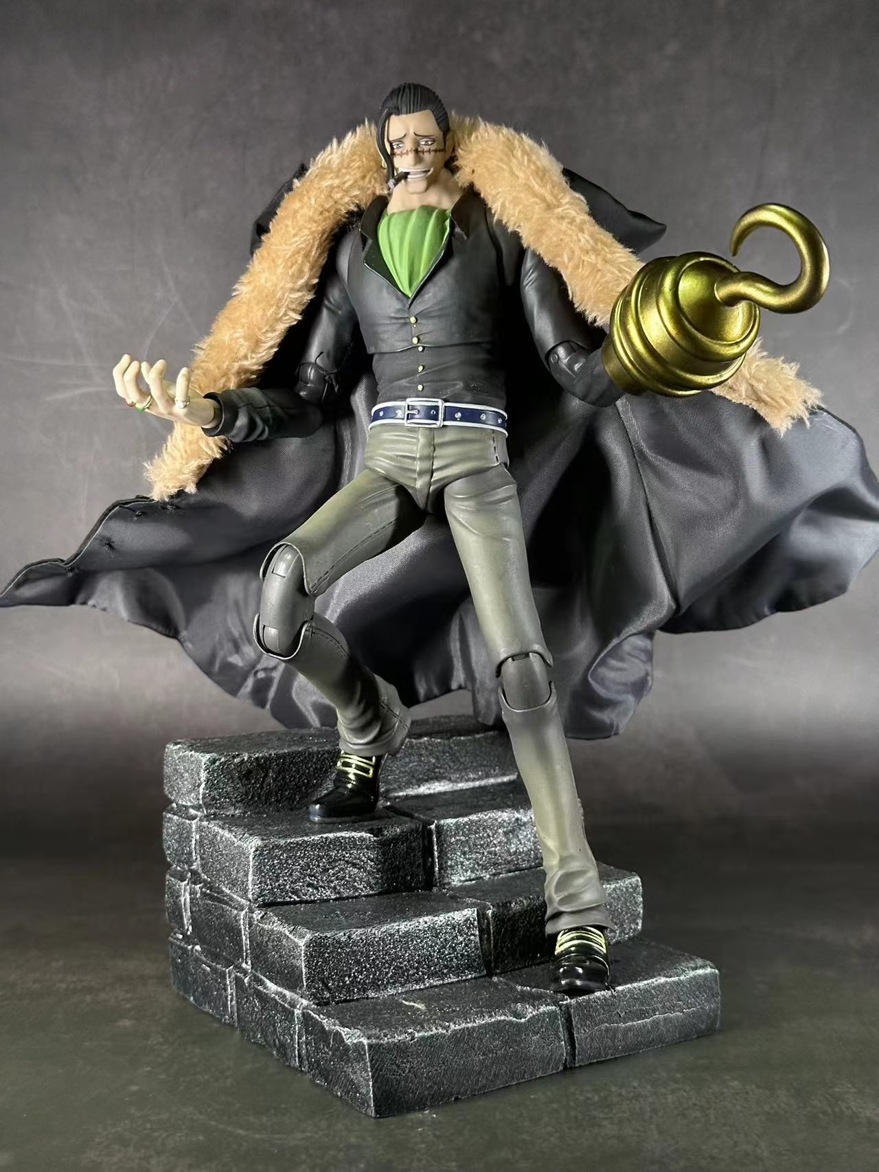 Custom 1/12 Clothing Accessories for VAH Crocodile Coat for 1/10 Figures