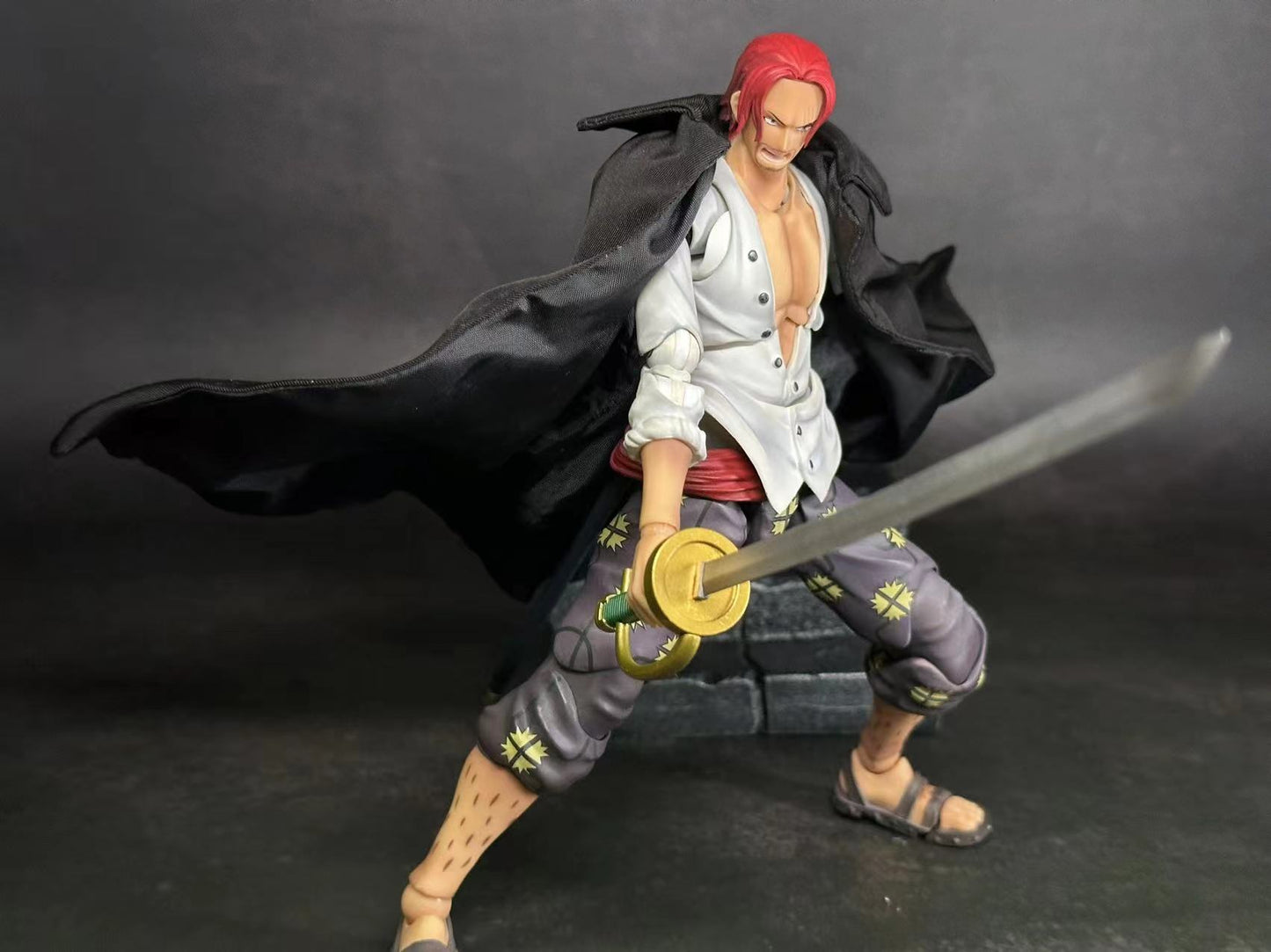 Custom 1/12 Clothing Accessories for VAH Shanks Coat for 1/10 Figures