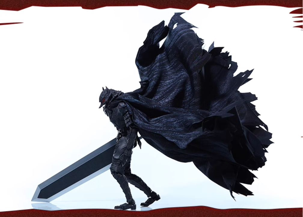 Custom 1/12 Clothing Accessories Cloak for SHF Berserk Plamatea Armor Guts