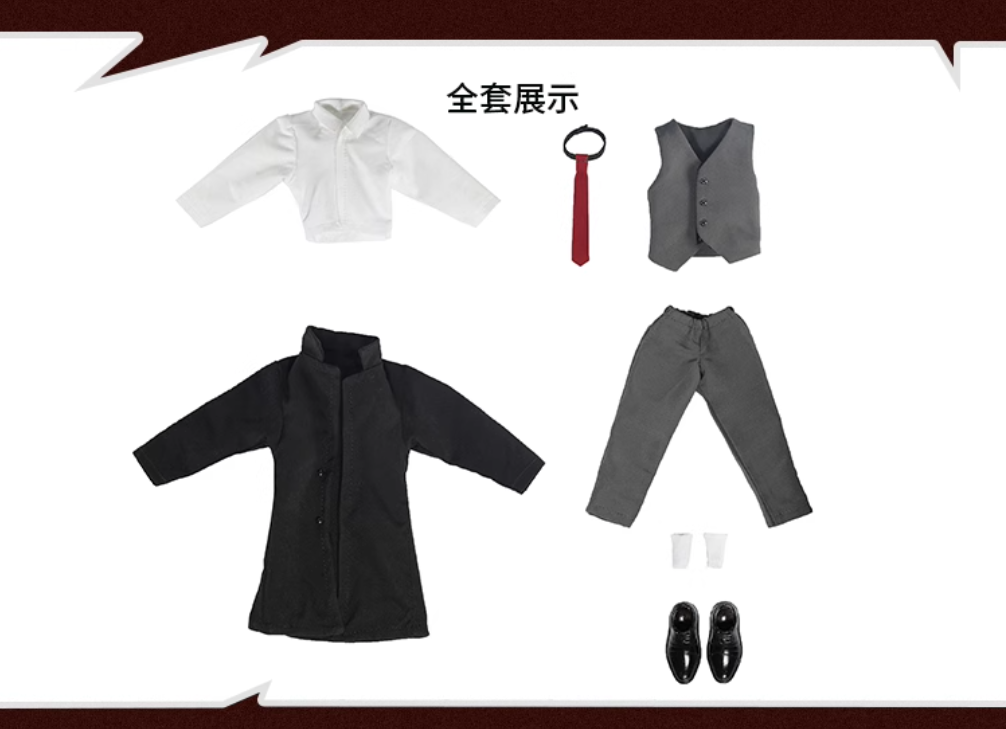 Custom 1/12 Clothing Accessories Cloth Set for Storm Collectibles Hanma Yujiro