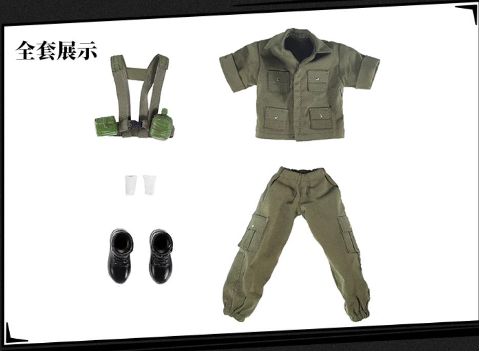 Custom 1/12 Clothing Accessories Cloth Set for Storm Collectibles Hanma Yujiro