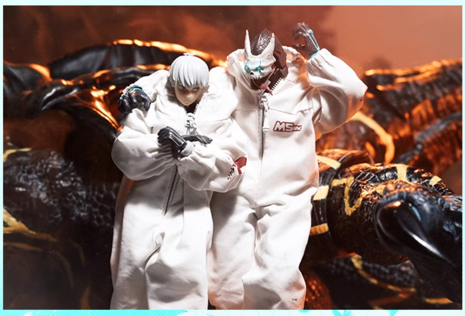 Custom 1/12 Clothing Accessories Cloth Set for SHF Kaiju no 8