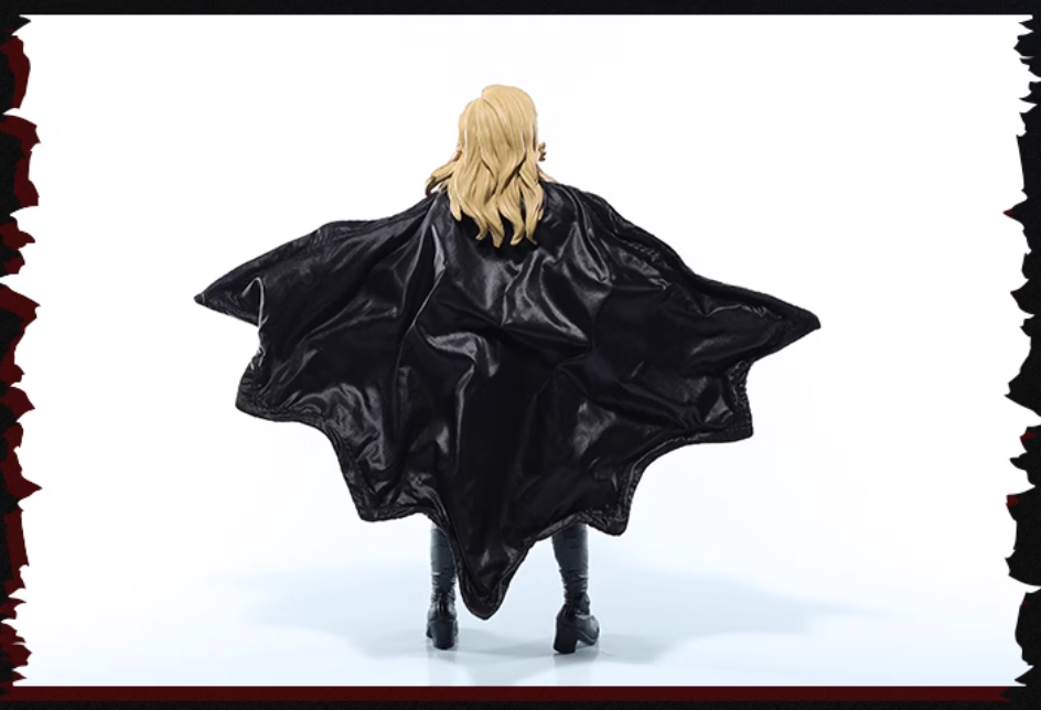 Custom 1/12 Clothing Accessories Cloak for McFarlane Robin and Batgirl