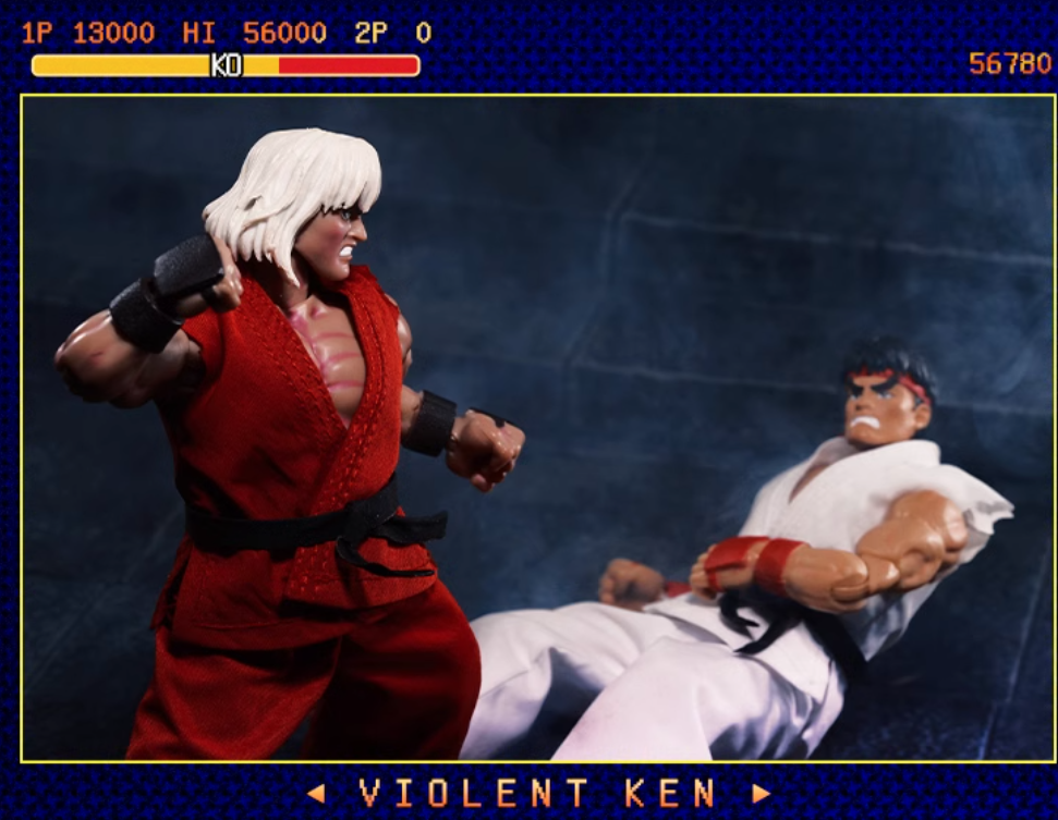 Custom 1/12 Clothing Accessories For Jada Violent Ken