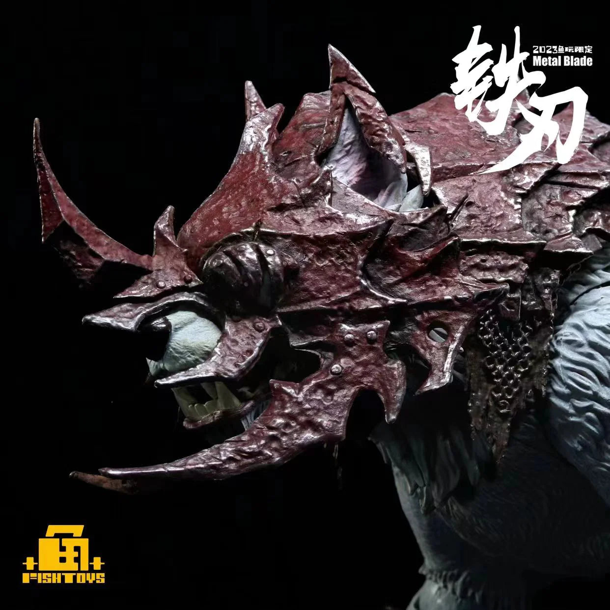 (Pre-Order) Fish Toys / D20 studio White Wolf mount 2023 Special version for 1/12 7 inch figures