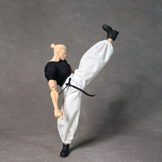 Custom 1/12 Clothing Accessories Gojo cloth for Romankey Body