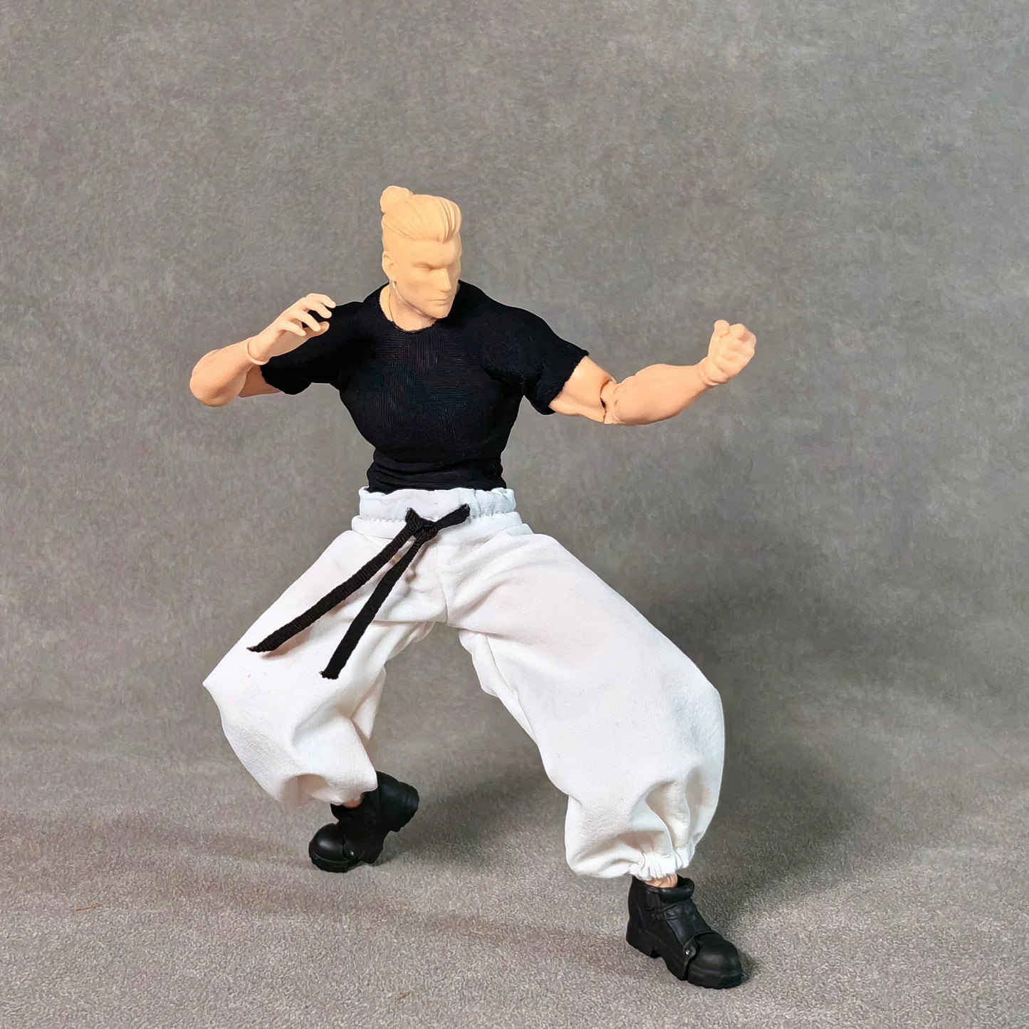 Custom 1/12 Clothing Accessories Gojo cloth for Romankey Body