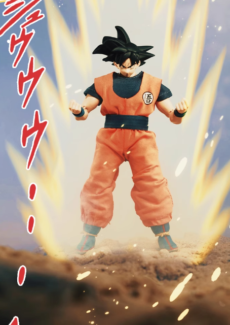 Custom 1/12 Clothing Accessories for S.H.Figuarts Goku