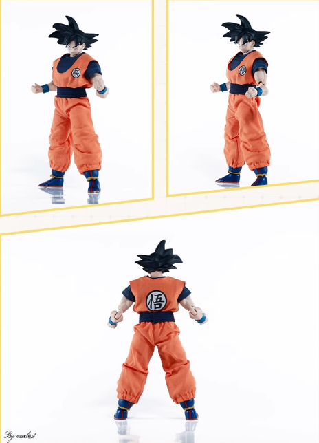 Custom 1/12 Clothing Accessories for S.H.Figuarts Goku