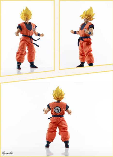 Custom 1/12 Clothing Accessories for S.H.Figuarts Goku