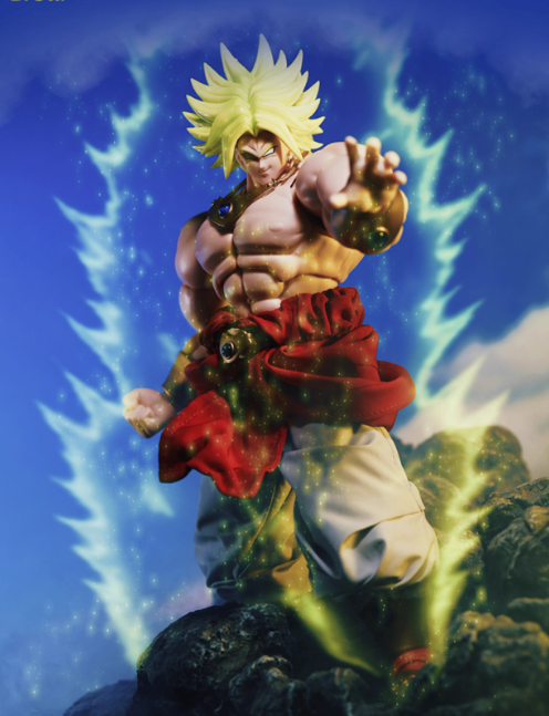 Custom 1/12 Clothing Accessories for Beast Deities Broly