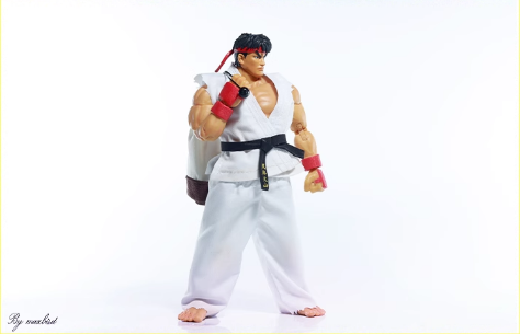 Custom 1/12 Clothing Accessories Bags for Jada SHF Storm Street Fighters