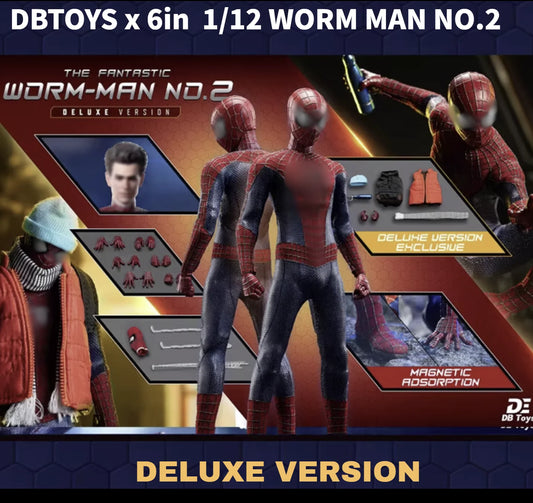 (Pre-Order) DBTOYS x 6in 1/12 WORM MAN NO.2 Deluxe Version
