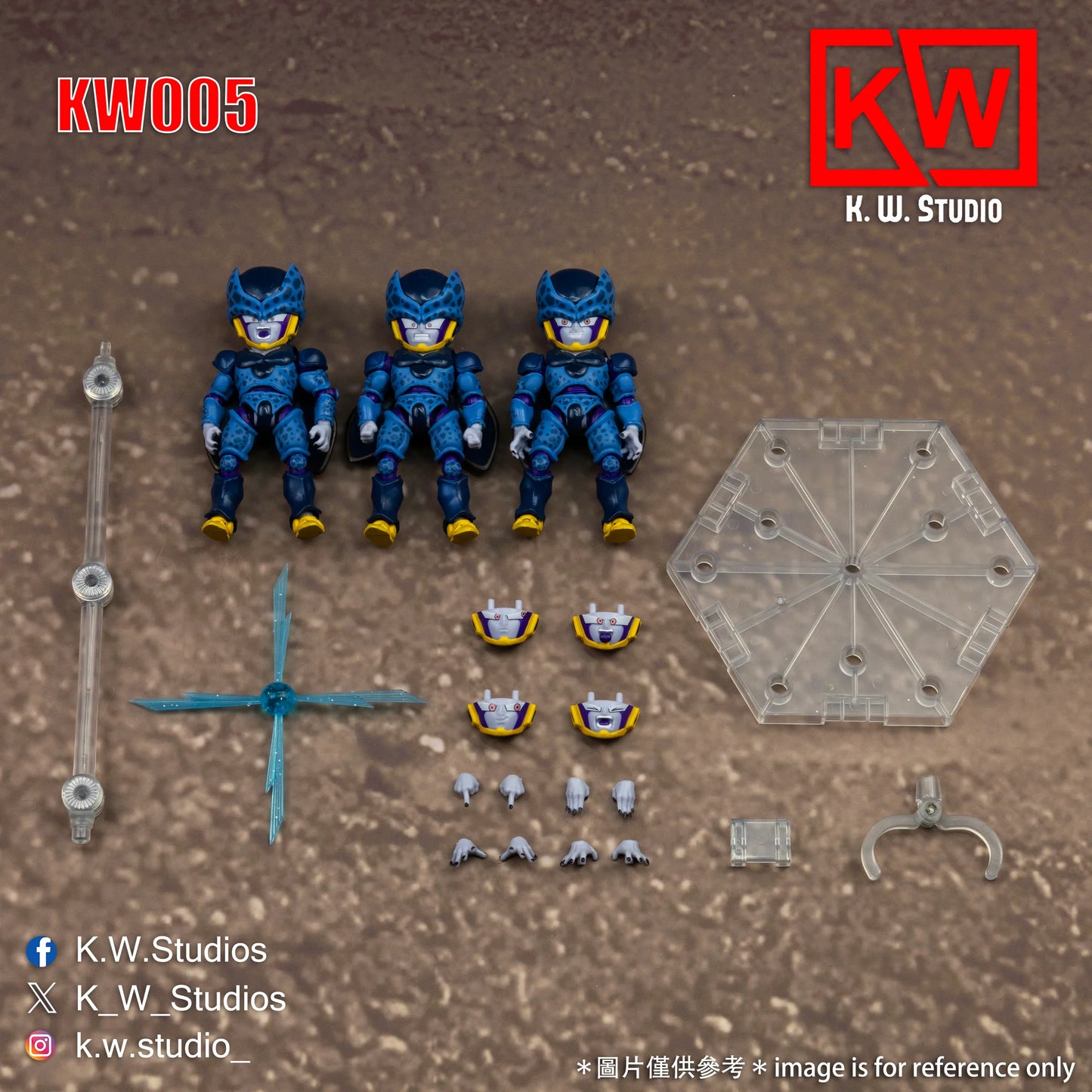 (Pre-Order) KW Studio KW005 Tiny Monsters Set
