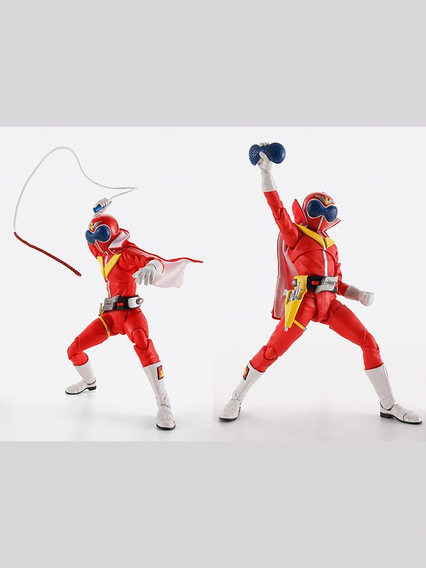 (Pre-Order) S.H.Figuarts (SHINKOCCHOU SEIHOU) AKARENGER Super Sentai 50th Anniversary Ver. (First Press Limited Base)