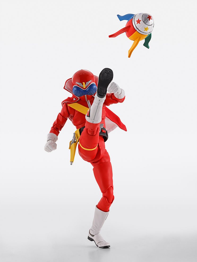 (Pre-Order) S.H.Figuarts (SHINKOCCHOU SEIHOU) AKARENGER Super Sentai 50th Anniversary Ver. (First Press Limited Base)