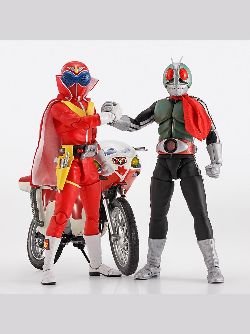 (Pre-Order) S.H.Figuarts (SHINKOCCHOU SEIHOU) AKARENGER Super Sentai 50th Anniversary Ver. (First Press Limited Base)