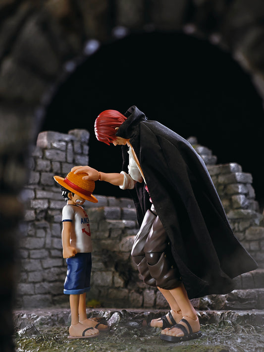 Custom 1/12 Clothing Accessories Cape for S.H.Figuarts Shanks