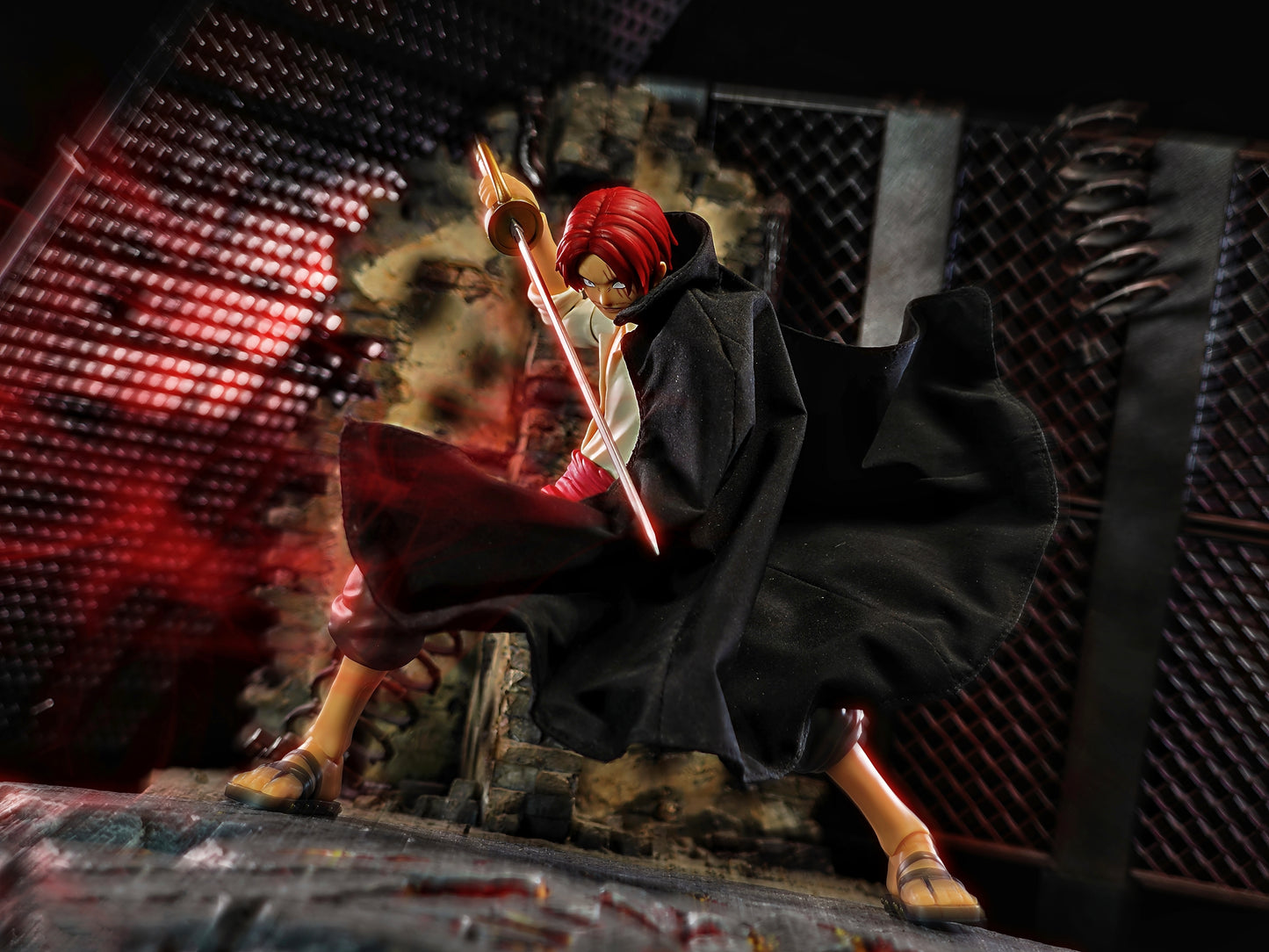 Custom 1/12 Clothing Accessories Cape for S.H.Figuarts Shanks