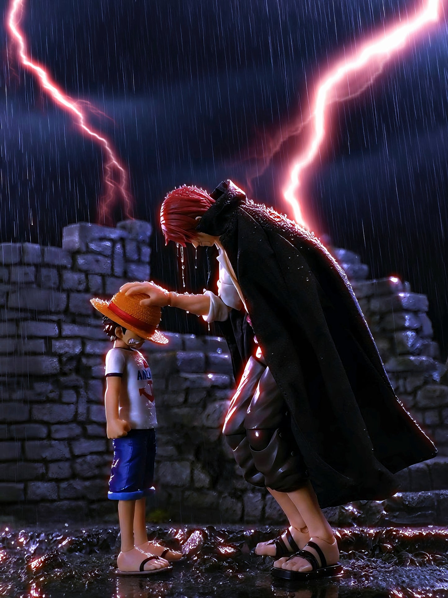 Custom 1/12 Clothing Accessories Cape for S.H.Figuarts Shanks