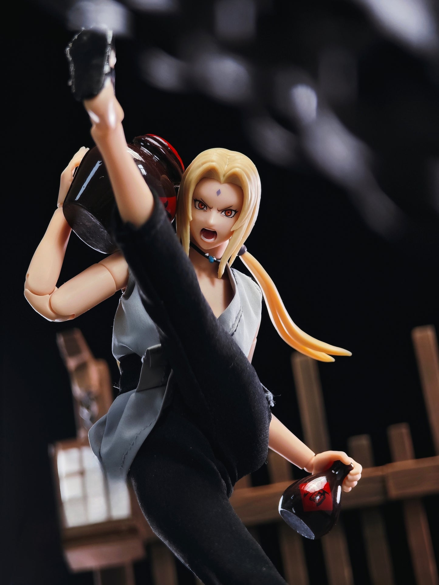 Custom 1/12 Clothing Accessories for S.H.Figuarts crazyfigure bodyTsunade
