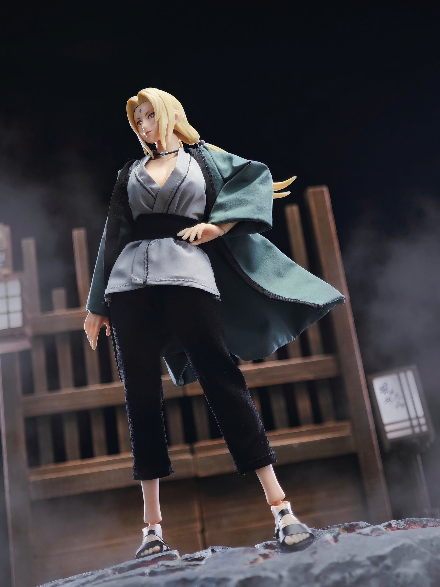 Custom 1/12 Clothing Accessories for S.H.Figuarts crazyfigure bodyTsunade