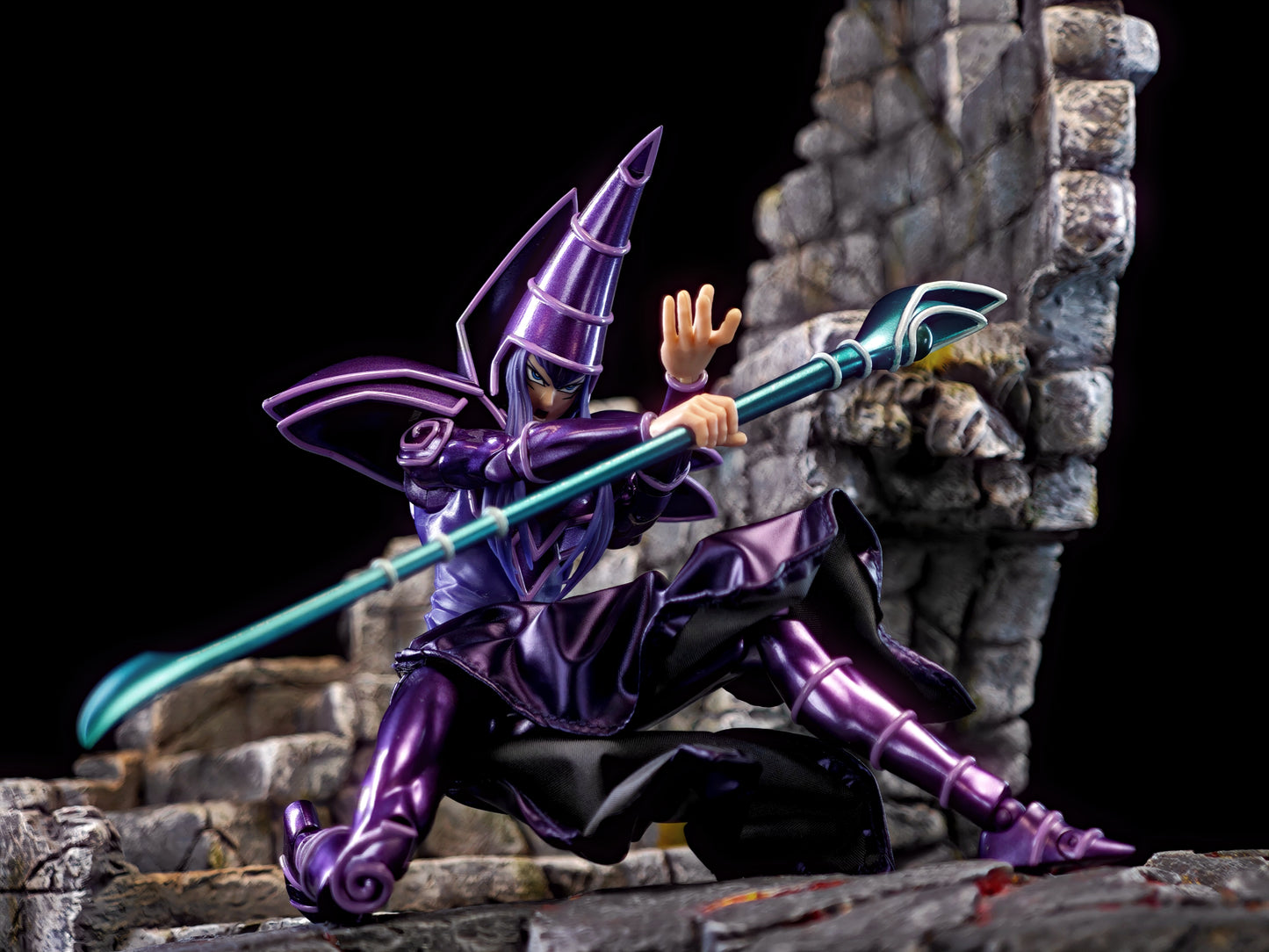 Custom 1/12 Clothing Accessories Skirt for S.H.MonsterArts DARK MAGICIAN
