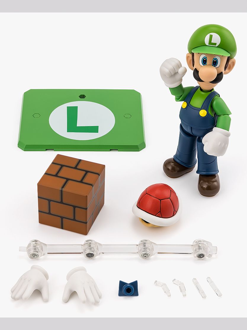 (Pre-Order) S.H.Figuarts Luigi (SUPER MARIO)