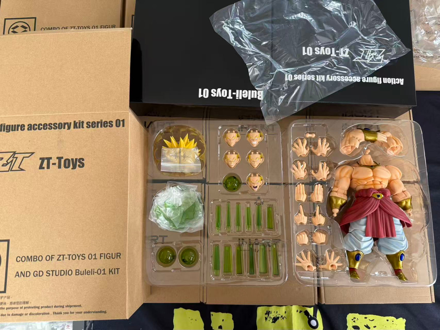 ZT Stuido Dragon Ball SHF Broly