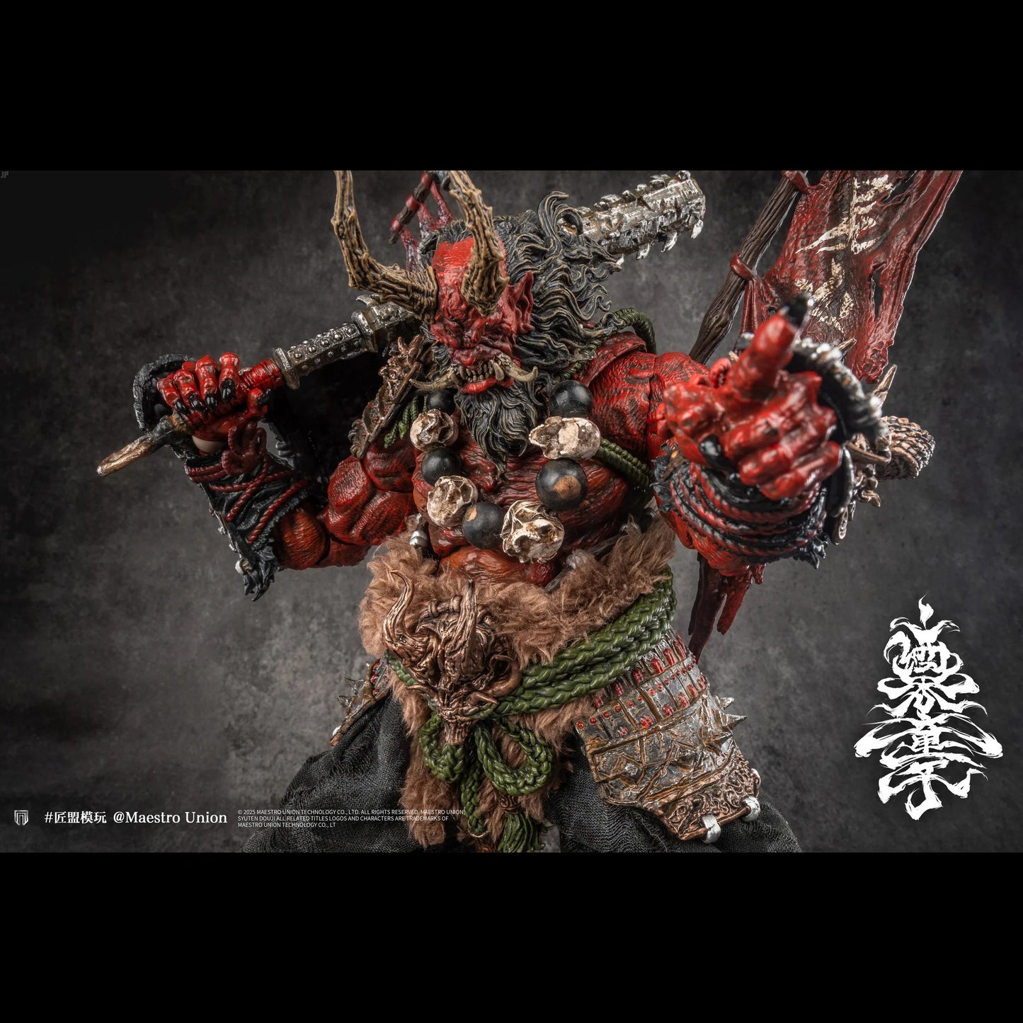 (Pre-Order) Maestro union studio Immortal Legend Syuten Douji 1/12 9 inches Action Figure Upgrade version