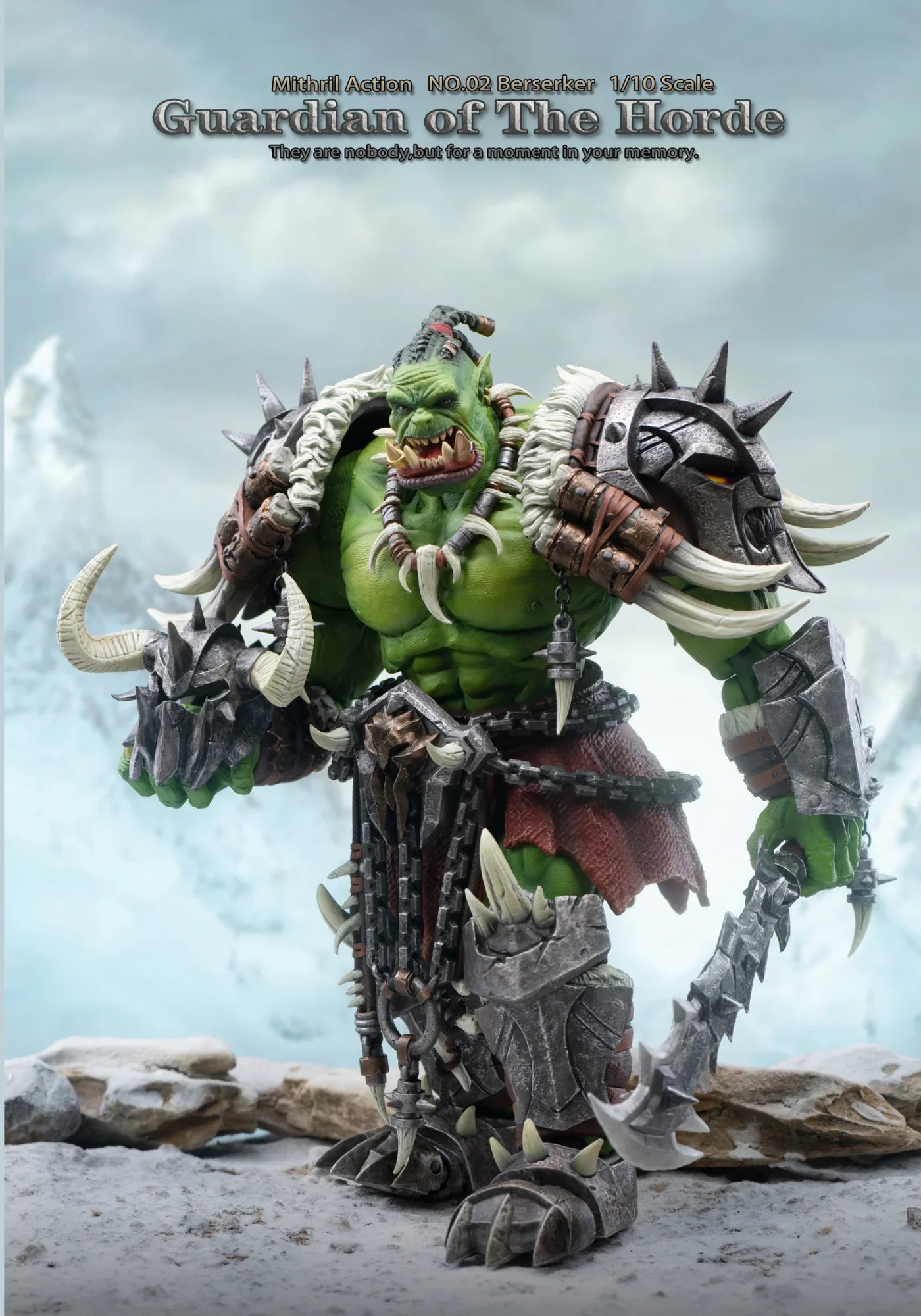 Mithril Action studio 1/10 Guadian of the Horde wave 2 Dual Blade Orc (In Stock)