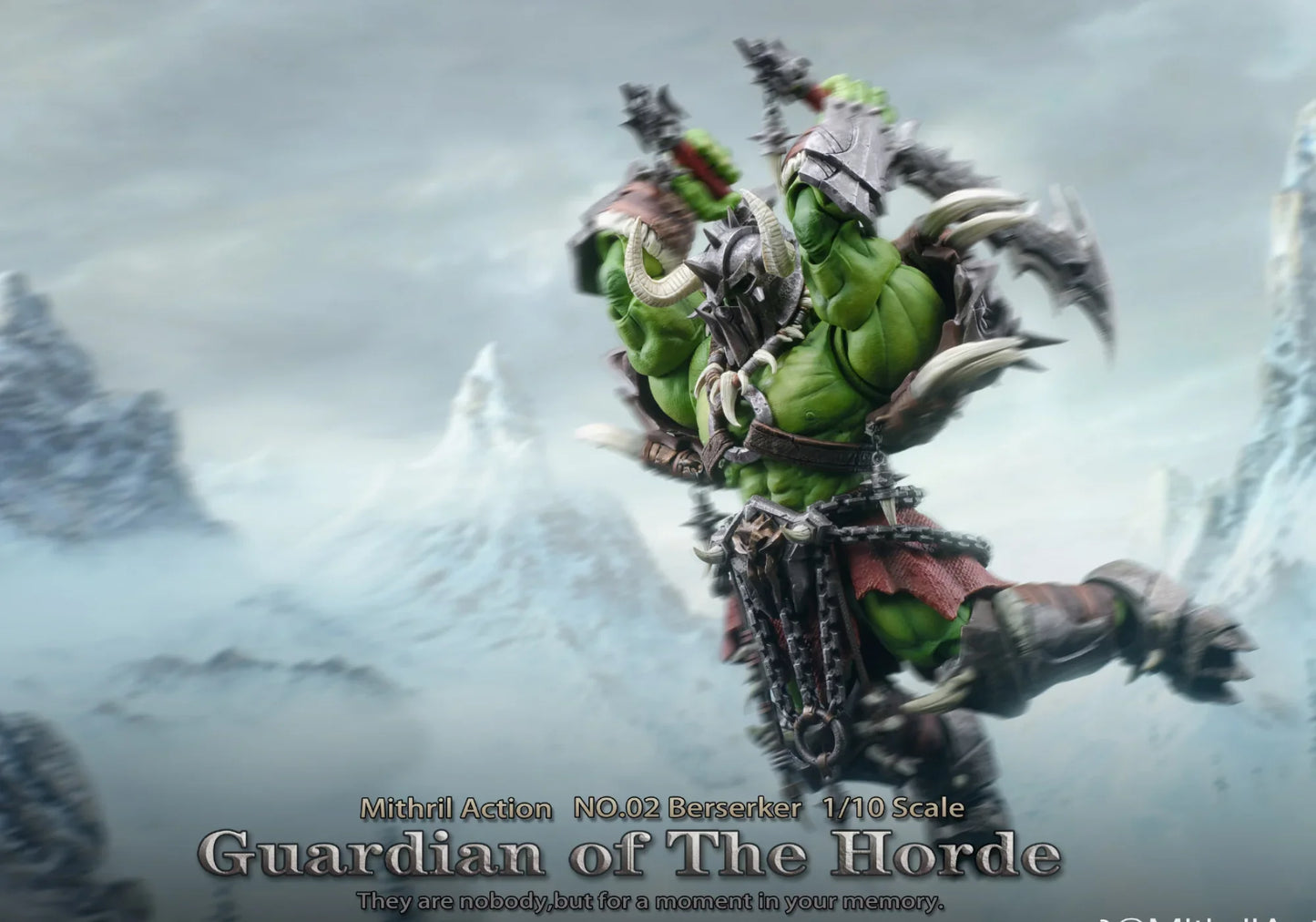 Mithril Action studio 1/10 Guadian of the Horde wave 2 Dual Blade Orc (In Stock)