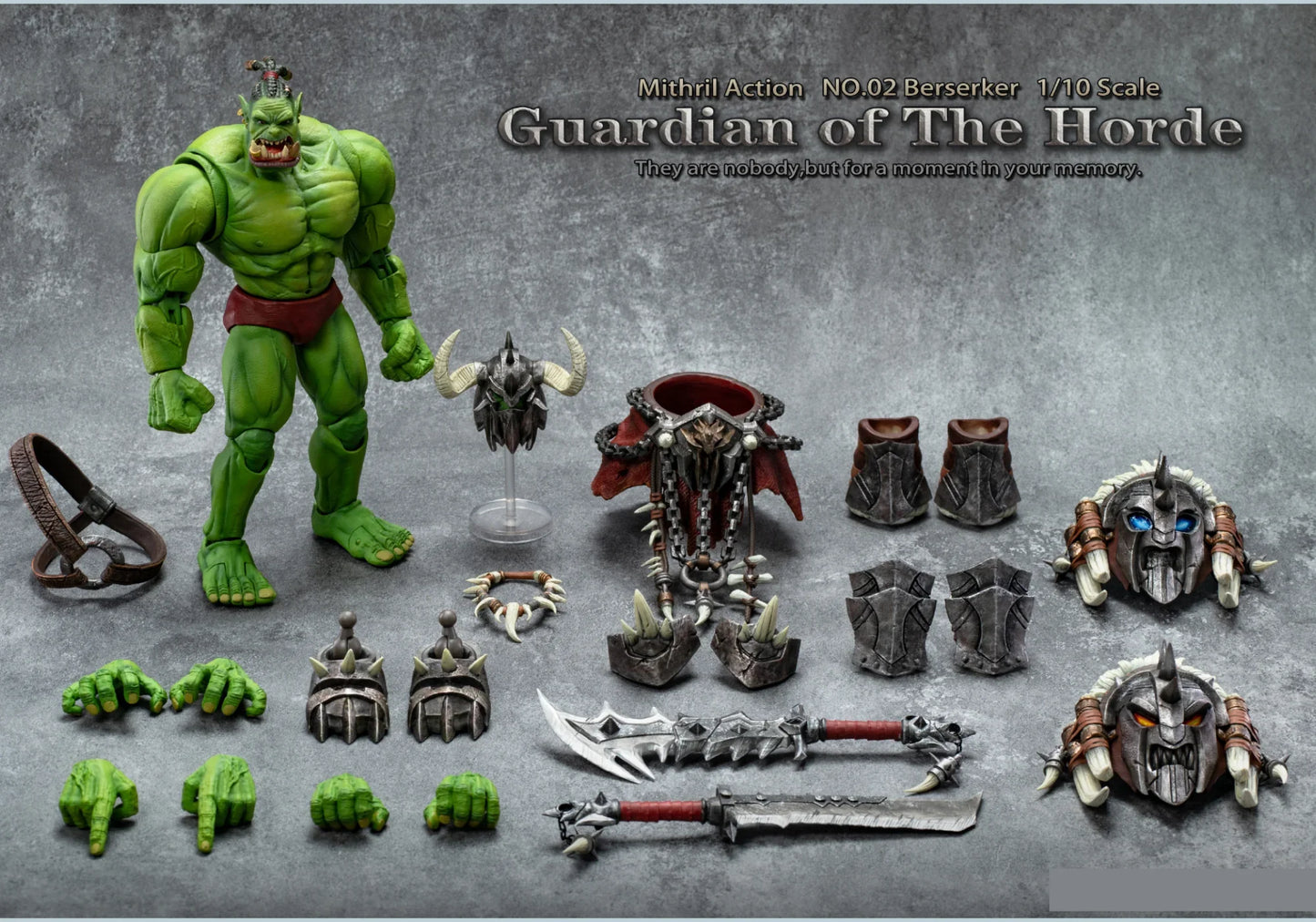 Mithril Action studio 1/10 Guadian of the Horde wave 2 Dual Blade Orc (In Stock)