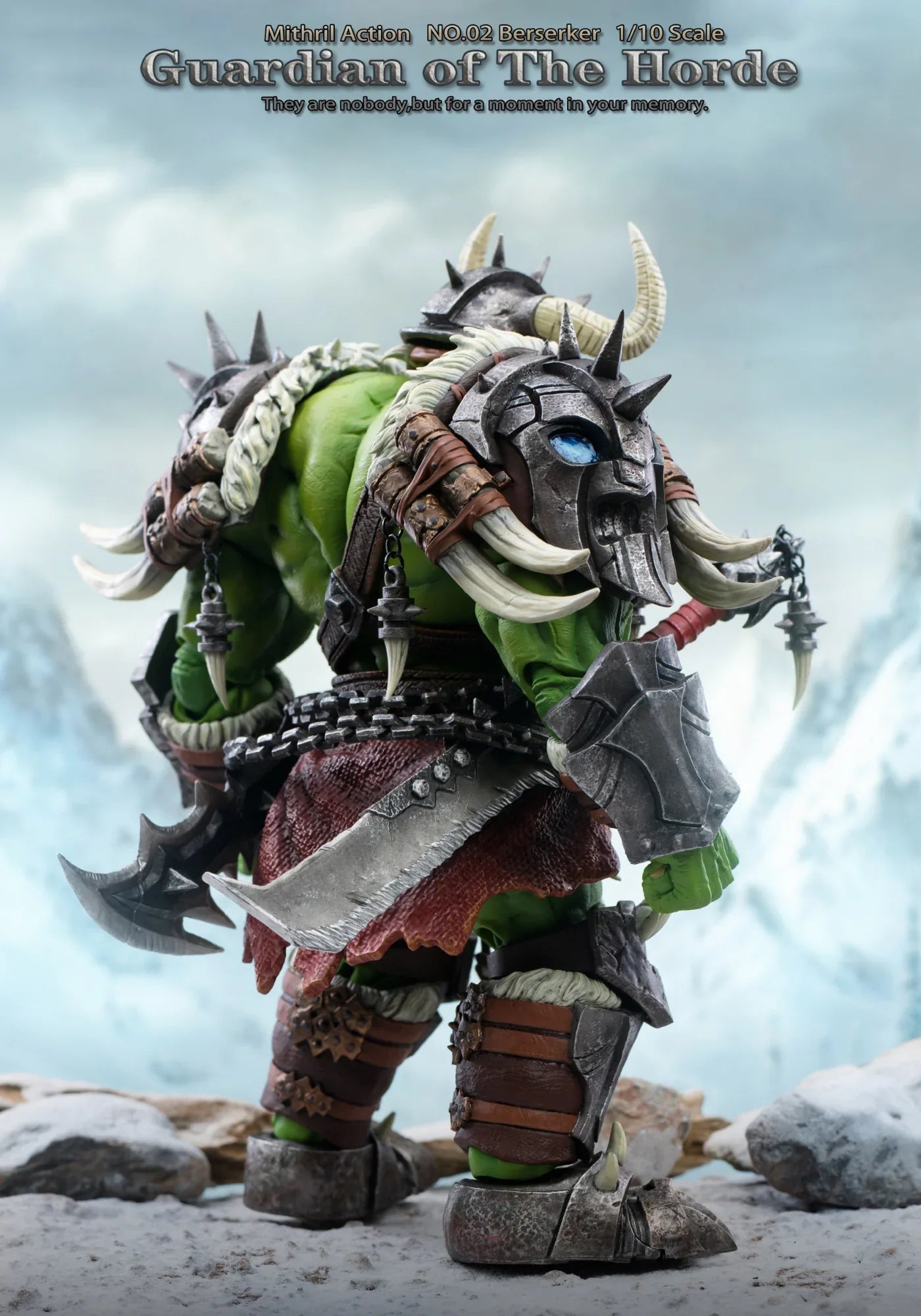 Mithril Action studio 1/10 Guadian of the Horde wave 2 Dual Blade Orc (In Stock)