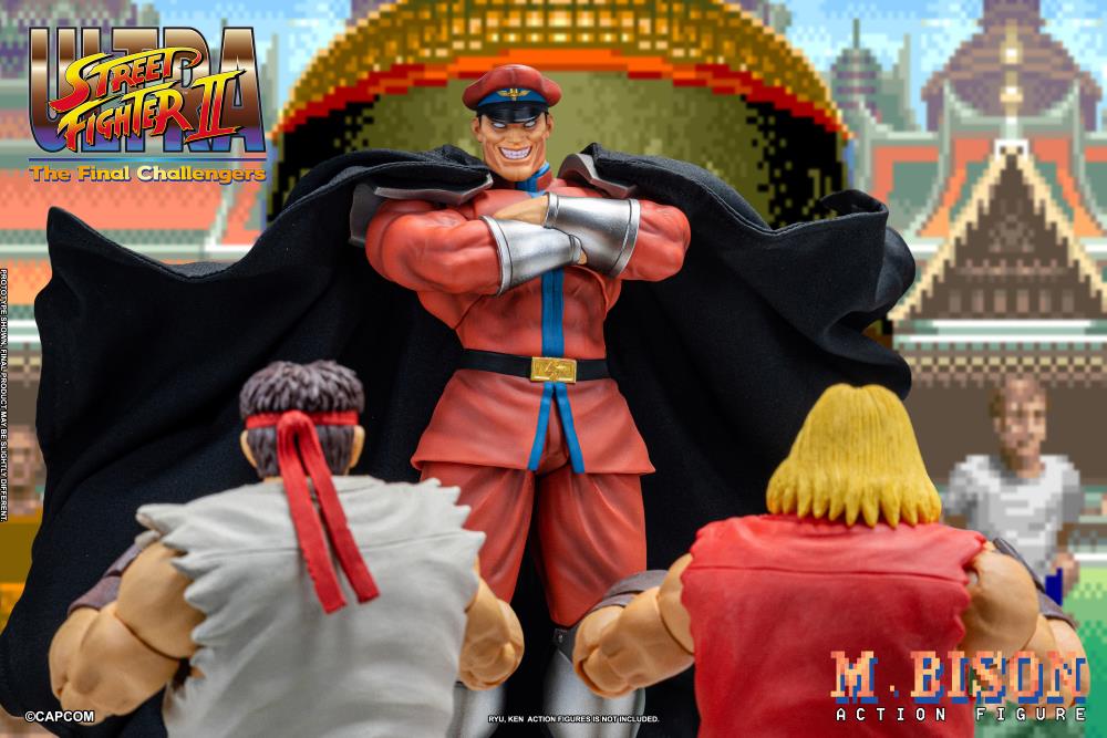 (Pre-Order) Storm Collectibles Ultra Street Fighter II: The Final Challengers M. Bison 1/12 Scale Action Figure