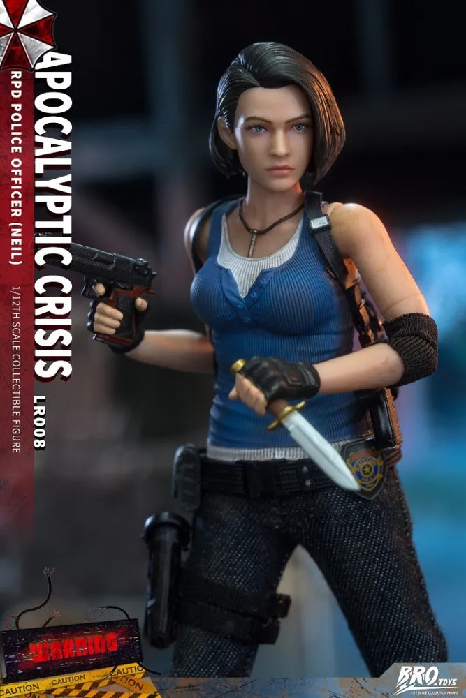 (Pre-Order) Brotoys 1/12 Doomsday Crisis-RPO Police Officer Jill LR008