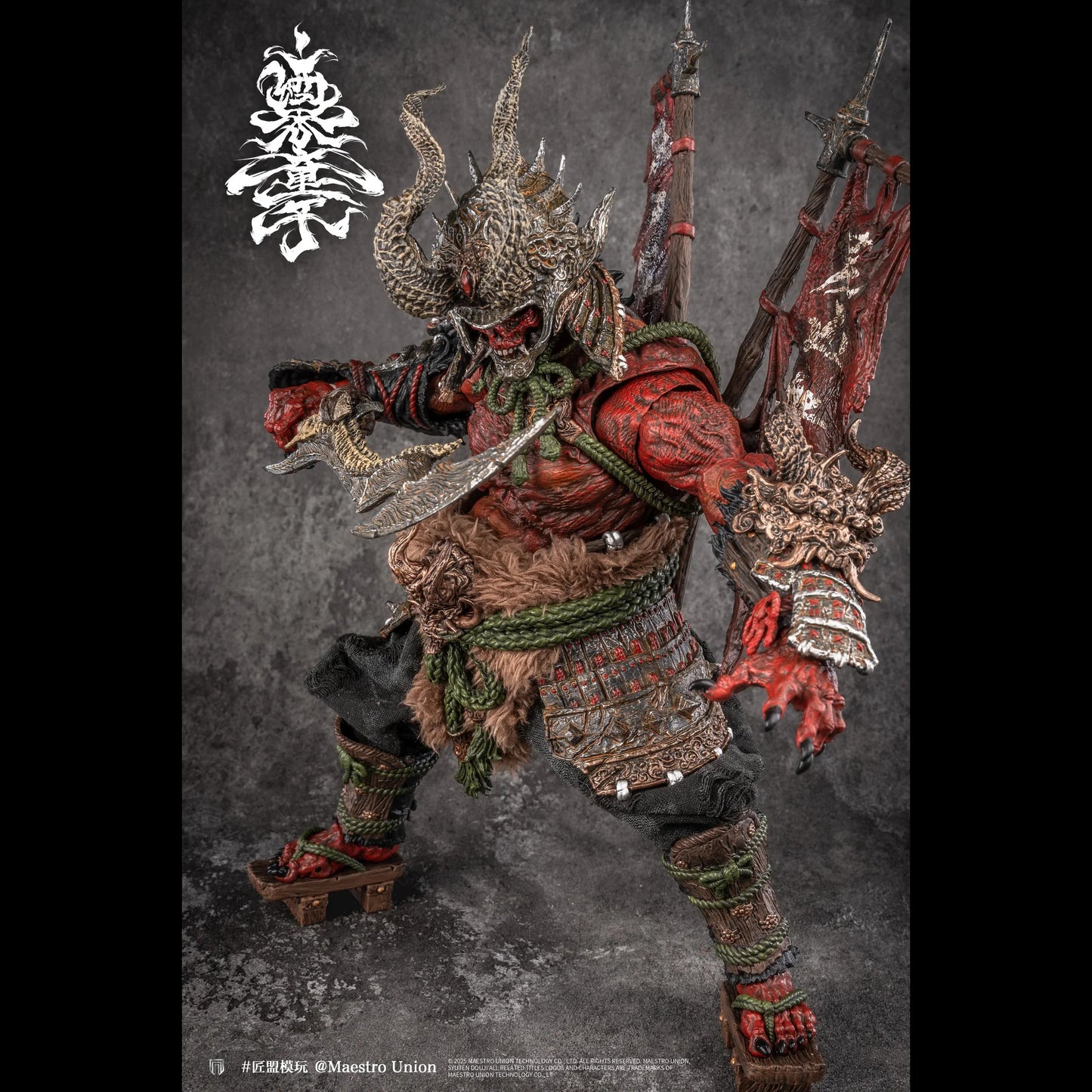 (Pre-Order) Maestro union studio Immortal Legend Syuten Douji 1/12 9 inches Action Figure Upgrade version