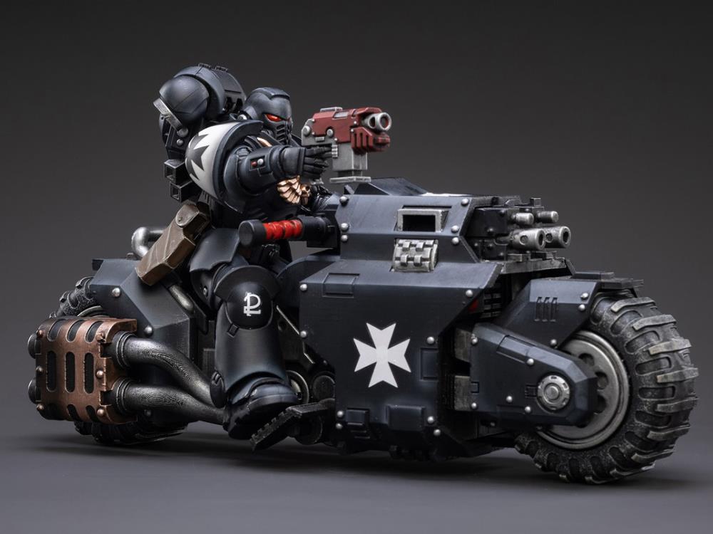 Warhammer 40k Black Templars Raider-Pattern Combat Bike 1/18 Scale (In Stock)
