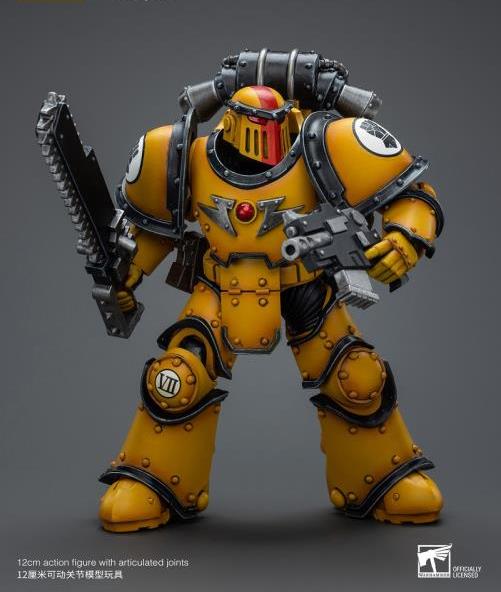 Warhammer 40K Imperial Fists Legion MkIII Despoiler Squad Sergeant with Plasma Pistol (In Stock)