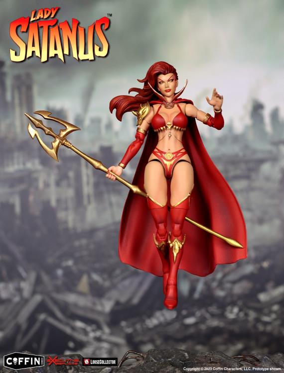 (Pre-Order) EXECUTIVE REPLICAS Lady Satanus 1/12 Scale Action Figure