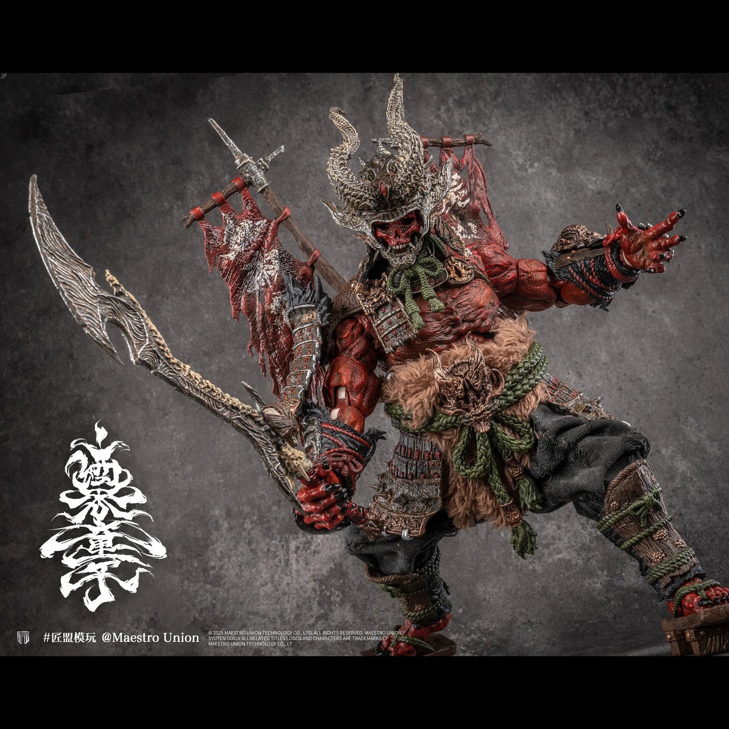 (Pre-Order) Maestro union studio Immortal Legend Syuten Douji 1/12 9 inches Action Figure Upgrade version