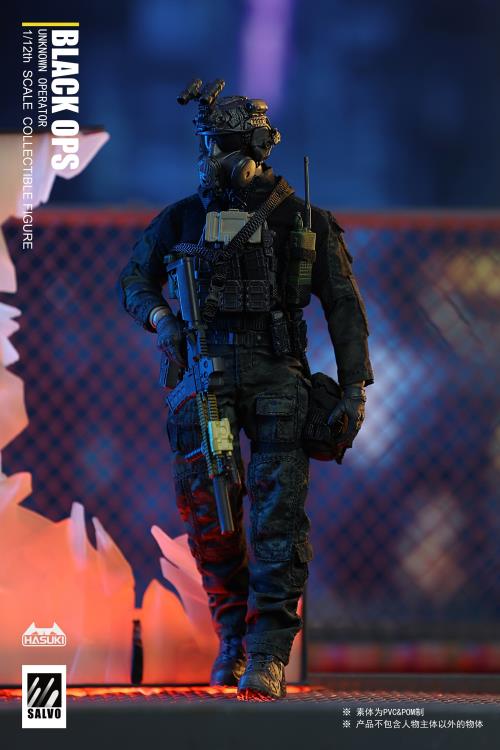(Pre-Order) HASUKI Black Ops Salvo Series Unknown Operator 1/12 Scale Figure