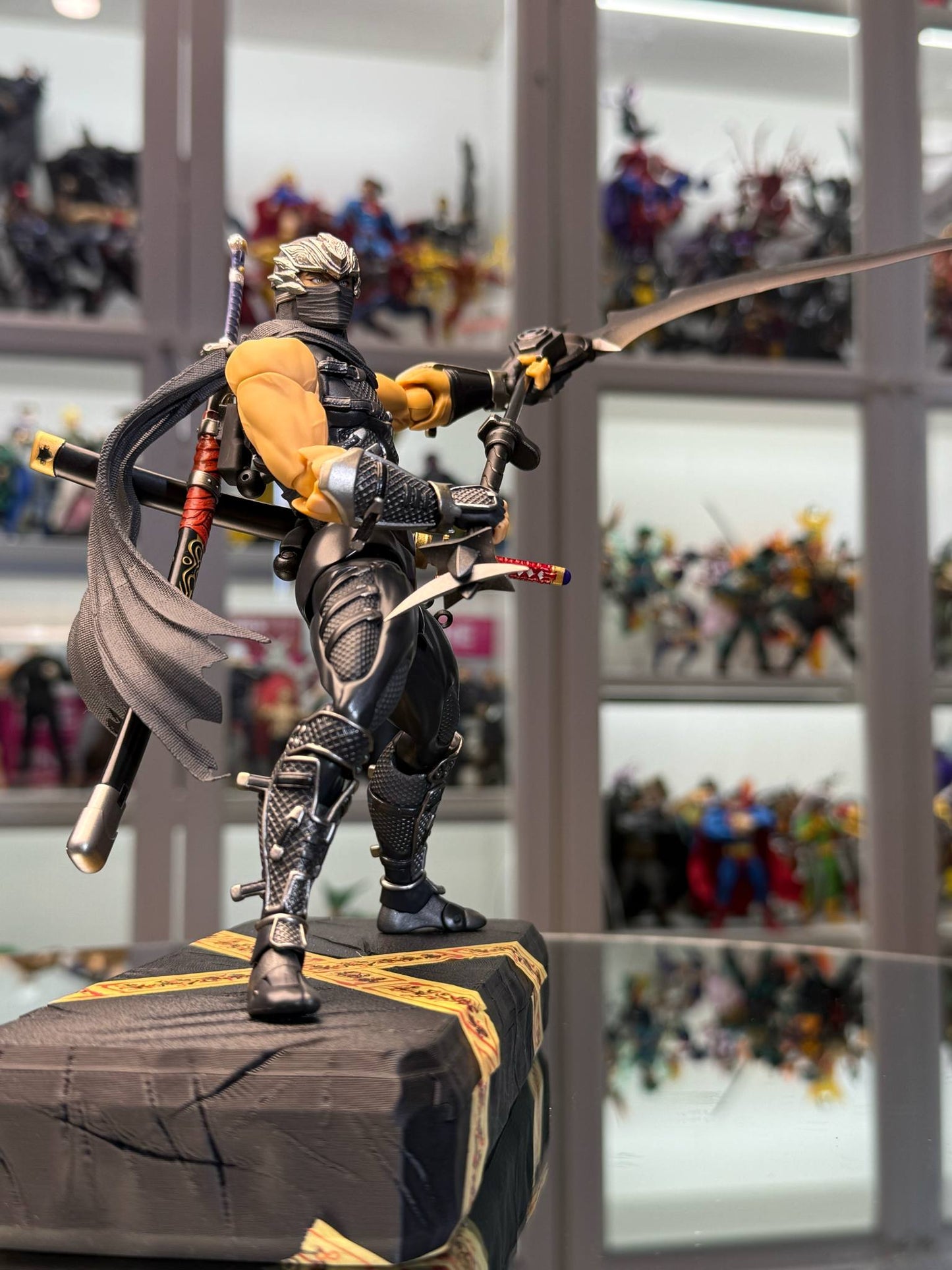 Custom 1/12 Weapons Scythe for Revoltech Ryu Hayabusa