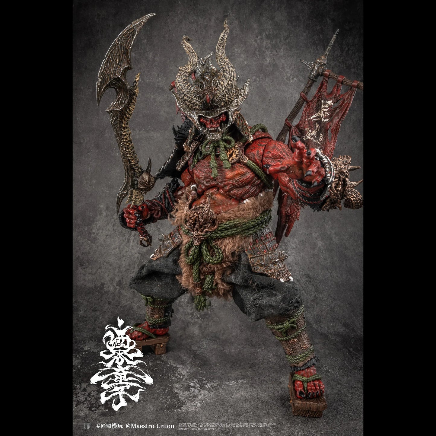(Pre-Order) Maestro union studio Immortal Legend Syuten Douji 1/12 9 inches Action Figure Upgrade version