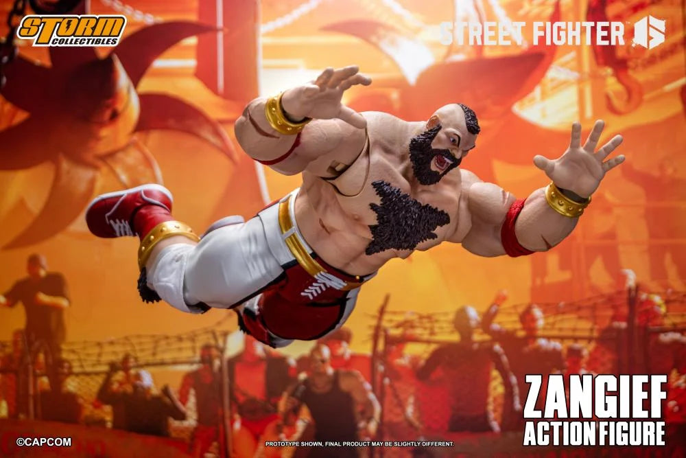 (Pre-Order) Storm Collectibles Street Fighter 6 Zangief 1/12 Scale Action Figure