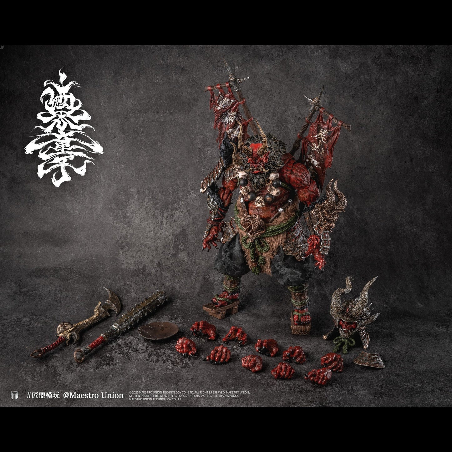 (Pre-Order) Maestro union studio Immortal Legend Syuten Douji 1/12 9 inches Action Figure Upgrade version