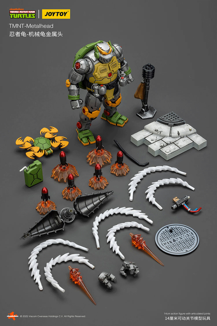 JOY TOY TMNT Metalhead