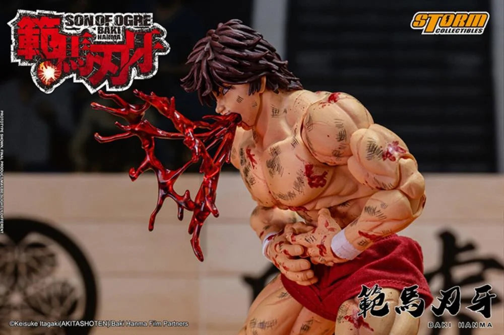 Storm Collectibles Baki Hanma (Battle Damaged Ver.) 1/12 Scale Limited Edition Action Figure (In Stock)